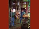 The Firebox goes in (photo sequence)